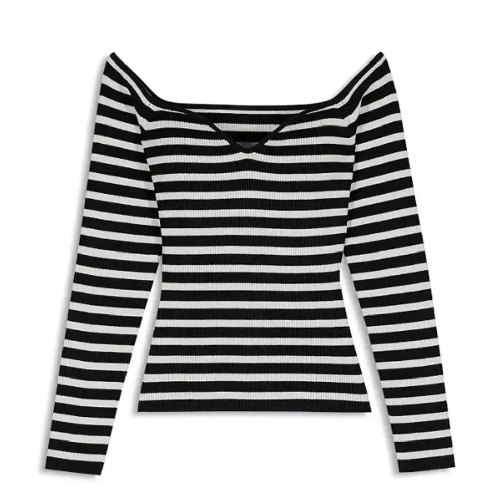 ba&sh Owais Ribbed Off-the-Shoulder Top - Picture 5 of 5